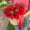 Букет з мильних квітів "Червоне кохання"