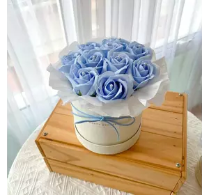 Букет з мильних квітів Bouquet "Blue"